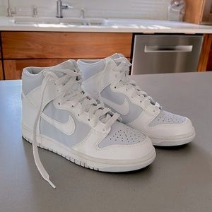Nike Dunk High GS 'Summit White Pure Platinum' Size:6.5
